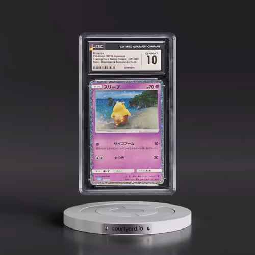 2023 Trading Card Game Classic - CLF, CLL, CLK #011/032 Drowzee - Blastoise & Suicune ex Deck -
