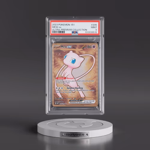2023 Pokémon 151 Ultra-Premium Collection #205 Mew EX - Holo (PSA 9 MINT)