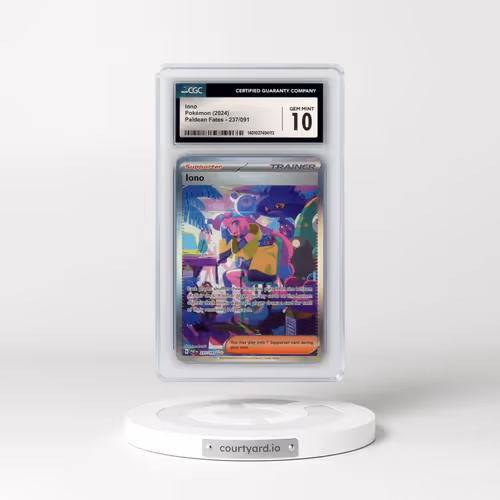 2024 Paldean Fates - PAF EN #237/091 Iono - Special Illustration Rare (CGC 10 GEM MINT)