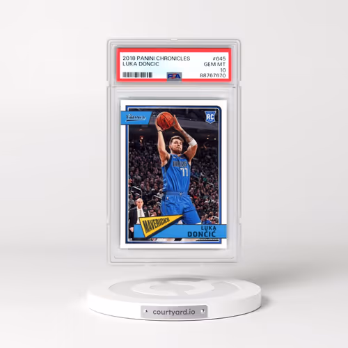 2018 Panini Chronicles #645 Luka Doncic (PSA 10 GEM MINT)