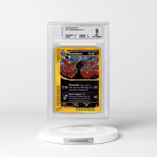 2003 Aquapolis #H11 Houndoom - Holo (BGS 9 MINT)