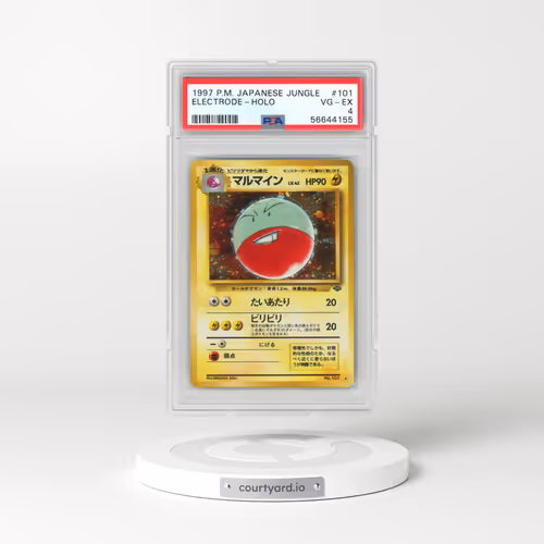 1997 Pokémon Jungle #101 Electrode - Holo (PSA 4 VG-EX)