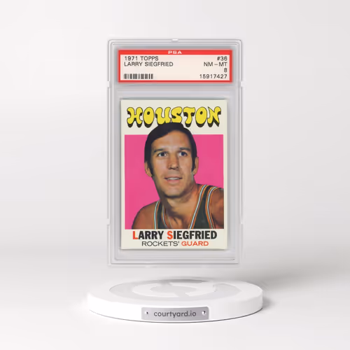 1971 Topps #36 Larry Siegfried (PSA 8 NM-MT)