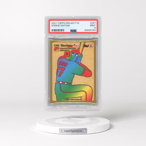 2021 Topps PROJECT70 #547 Shohei Ohtani (PSA 9 MINT)