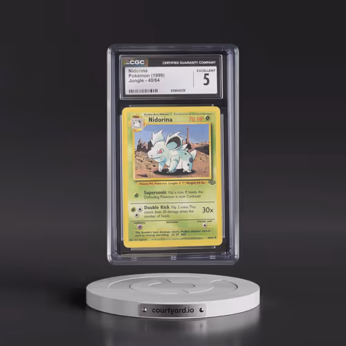 1999 Jungle #40/64 Nidorina (CGC 5 EX)