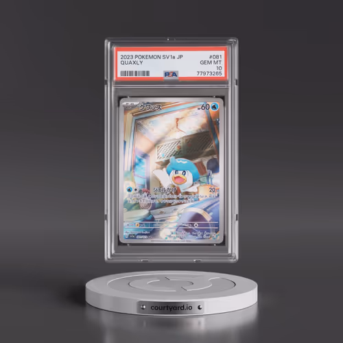 2023 Pokémon Sv1a-Triplet Beat #081 Quaxly - Art Rare (PSA 10 GEM MINT)