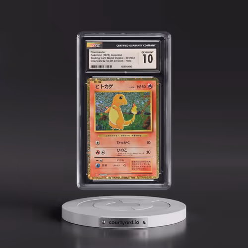 2023 Trading Card Game Classic - CLF, CLL, CLK #001/032 Charmander - Charizard & Ho-Oh ex Deck -