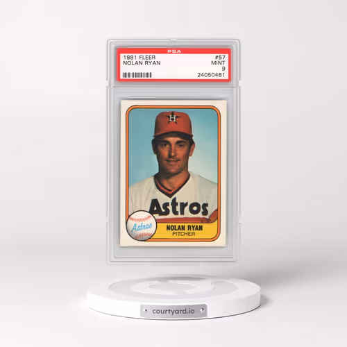 1981 Fleer #57 Nolan Ryan (PSA 9 MINT)