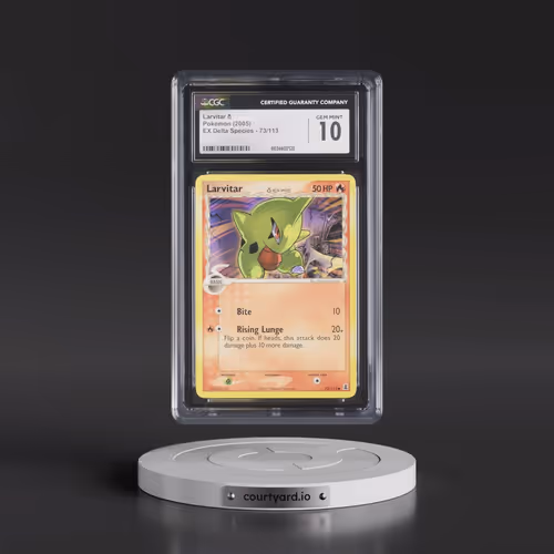 2005 EX Delta Species #73/113 Larvitar δ (CGC 10 GEM MINT)