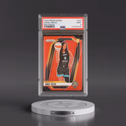 2024 Panini Prizm WNBA #147 Angel Reese - Red Prizm (PSA 9 MINT)