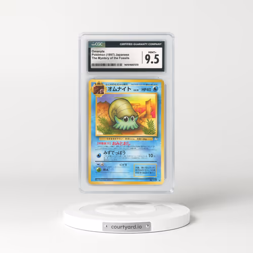 1997 Japanese Mystery of the Fossils Omanyte (CGC 9.5 MINT+)