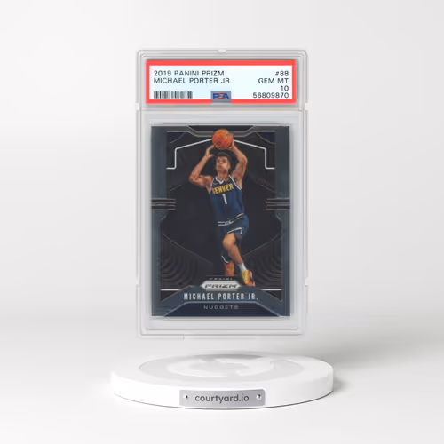 2019 Panini Prizm #88 Michael Porter Jr. (PSA 10 GEM MINT)