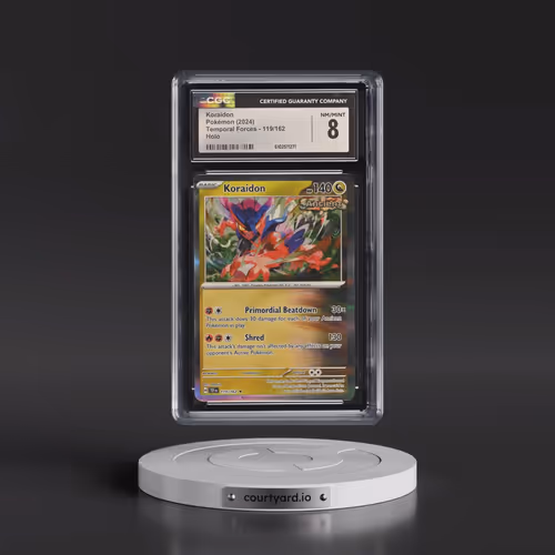 2023 Temporal Forces - TEF EN #119/162 Koraidon - Holo (CGC 8 NM-MT)