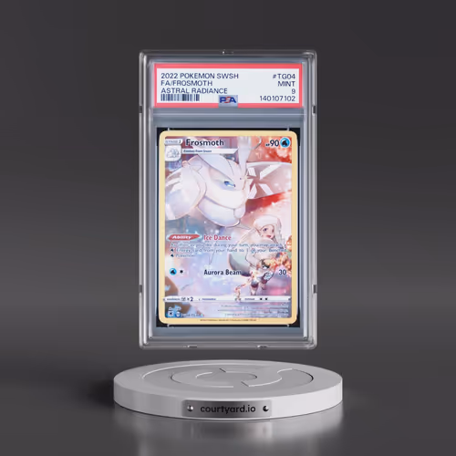 2022 Pokémon Sword & Shield Astral Radiance #TG04 Frosmoth - Full Art (PSA 9 MINT)