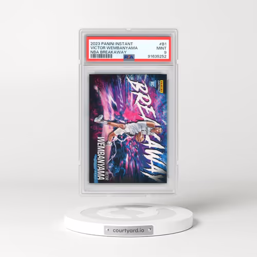 2023 Panini Instant NBA Breakaway #B1 Victor Wembanyama (PSA 9 MINT)