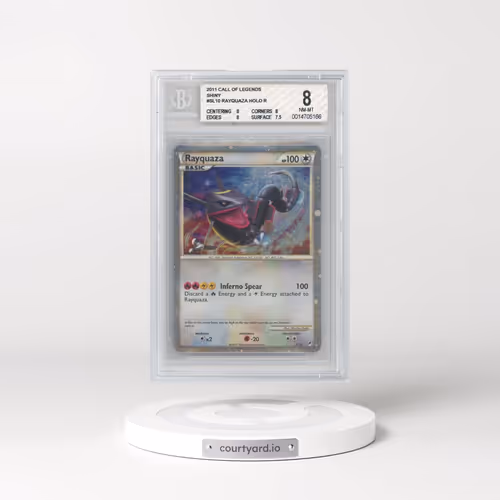 2011 Call of Legends #SL10 Rayquaza - Holo (BGS 8 NM-MT)