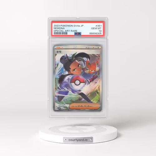 2023 Pokémon Sv4a-Shiny Treasure EX #351 Nemona - Special Art Rare (PSA 10 GEM MINT)