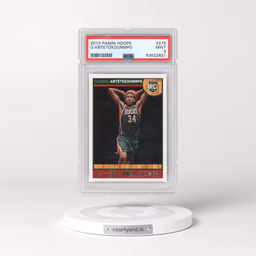 2013 Panini Hoops #275 Giannis Antetokounmpo (PSA 9 MINT)