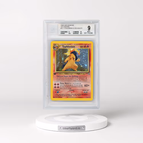 2000 Neo Genesis #17 Typhlosion - 1st Edition Holo (BGS 9 MINT)