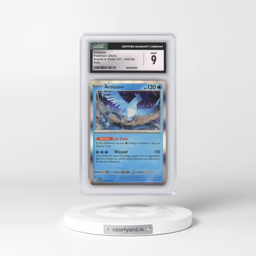 2023 Scarlet & Violet 151 - MEW EN #144/165 Articuno - Holo (CGC 9 MINT)