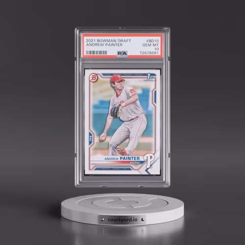 2021 Bowman Draft #BD10 Andrew Painter (PSA 10 GEM MINT)