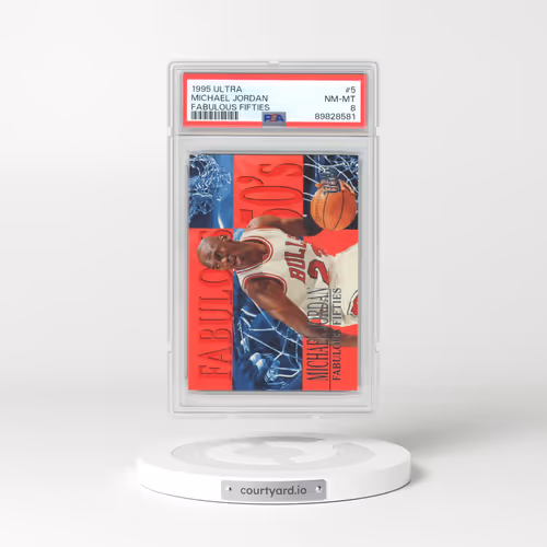 1995 Ultra Fabulous Fifties #5 Michael Jordan (PSA 8 NM-MT)
