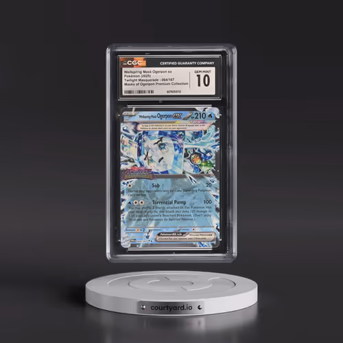 2024 Twilight Masquerade - TWM EN #064/167 Wellspring Mask Ogerpon ex - Masks of Ogerpon Premium Col