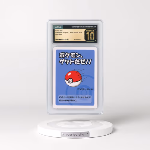 2019 Old Maid Poké Ball (CGC 10 PRISTINE)