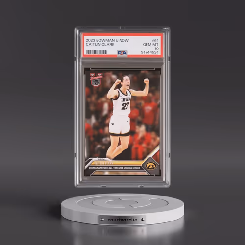 2023 Bowman U Now #61 Caitlin Clark (PSA 10 GEM MINT)