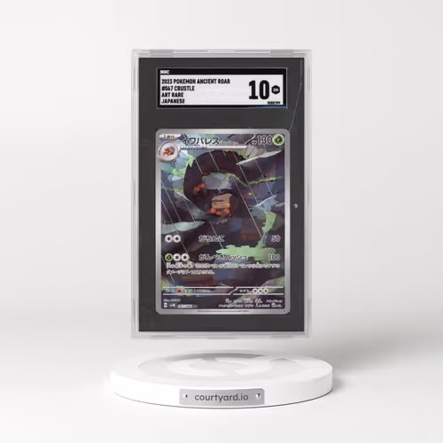 2023 Pokémon Ancient Roar #067 Crustle - Art Rare (SGC 10 GEM MINT)