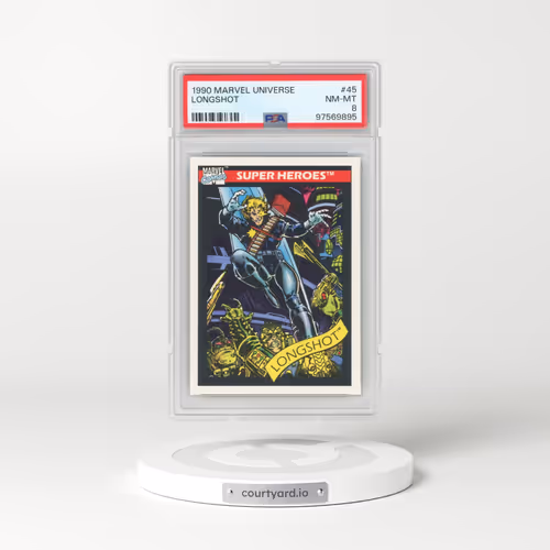 1990 Marvel Universe Series I (1990 Impel) - English #45 Longshot