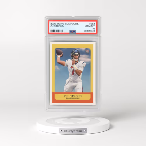 2023 Topps Composite #352 CJ Stroud (PSA 10 GEM MINT)