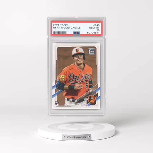 2021 Topps #143 Ryan Mountcastle (PSA 10 GEM MINT)