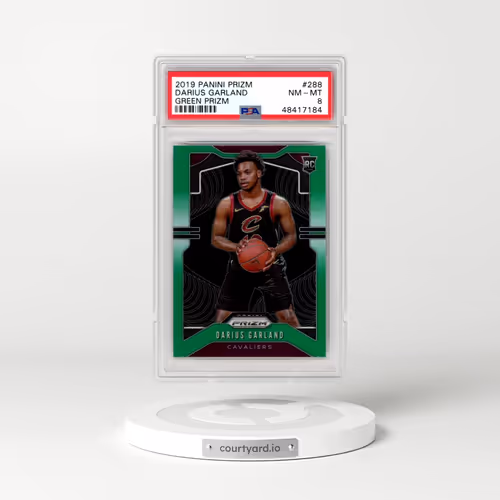 2019 Panini Prizm #288 Darius Garland Green Prizm
