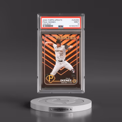 2024 Topps Update #US288 Paul Skenes - Holiday (PSA 9 MINT)