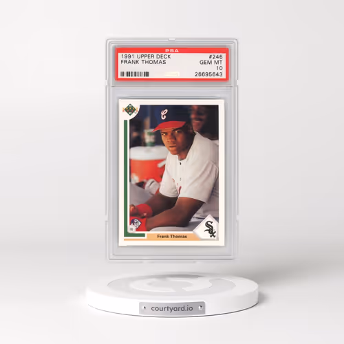 1991 Upper Deck #246 Frank Thomas (PSA 10 GEM MINT)