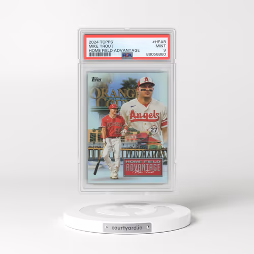 2024 Topps Home Field Advantage #HFA8 Mike Trout (PSA 9 MINT)