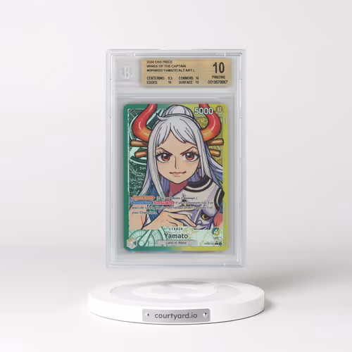 2024 One Piece OP06-Wings of the Captain #022 Yamato - Alternate Art (BGS 10 PRISTINE)