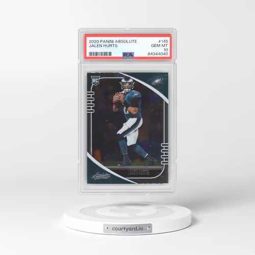 2020 Panini Absolute #145 Jalen Hurts (PSA 10 GEM MINT)