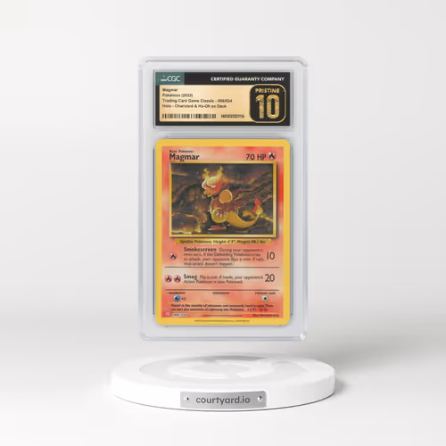 2023 Trading Card Game Classic #6 Magmar - Holo (CGC 10 PRISTINE)