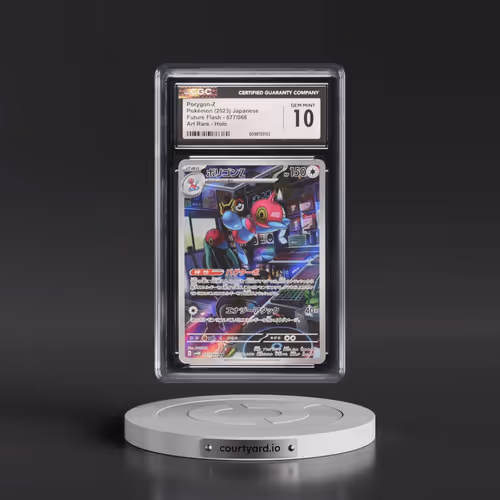 2023 Future Flash #077/066 Porygon-Z - Art Rare Holo (CGC 10 GEM MINT)