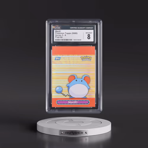 2000 Series 3 (Oval Nintendo Seal) #6 Marill - Pop-Up (CGC 8 NM-MT)
