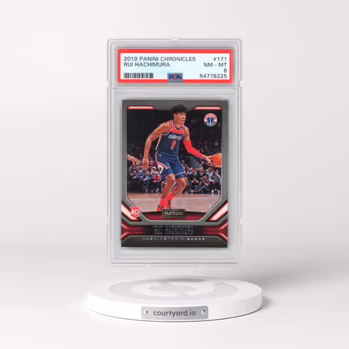 2019 Panini Chronicles #171 Rui Hachimura (PSA 8 NM-MT)