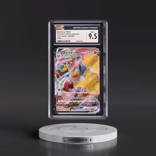 2022 Time Gazer #033/067 Machamp VMAX - Holo (CGC 9.5 MINT+)