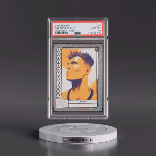 2024 Panini NBA Hoops Presentations #19 Dalton Knecht (PSA 10 GEM MINT)