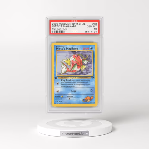 2000 Pokémon Gym Challenge #88 Misty's Magikarp - 1st Edition (PSA 10 GEM MINT)