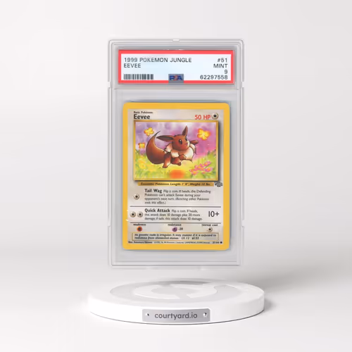 1999 Pokémon Jungle #51 Eevee (PSA 9 MINT)