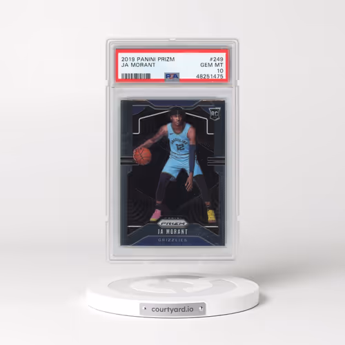 2019 Panini Prizm #249 Ja Morant (PSA 10 GEM MINT)
