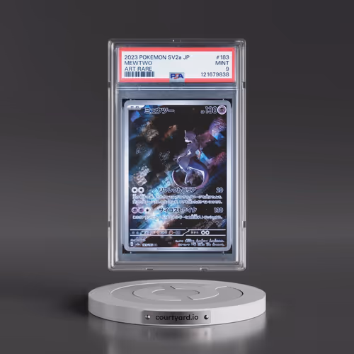 2023 Pokémon Sv2a-Pokemon 151 #183 Mewtwo - Art Rare (PSA 9 MINT)