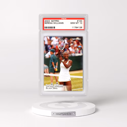 2003 Netpro #100 Serena Williams (PSA 10 GEM MINT)